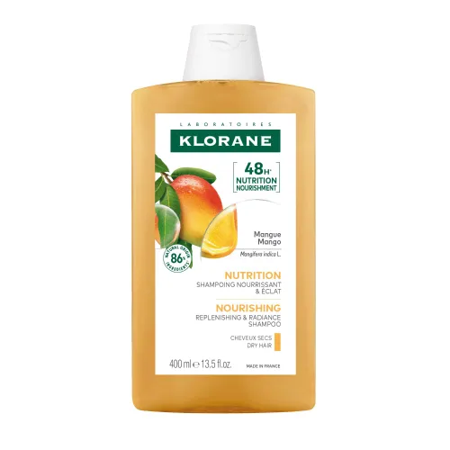 Vista 8 de Klorane Champú Nutritivo con Mantequilla de Mango 13.5 oz