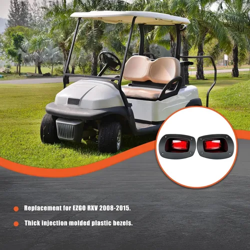 Vista 3 de labwork Luz trasera para carrito de golf de repuesto para EZGO RXV 2008-2015