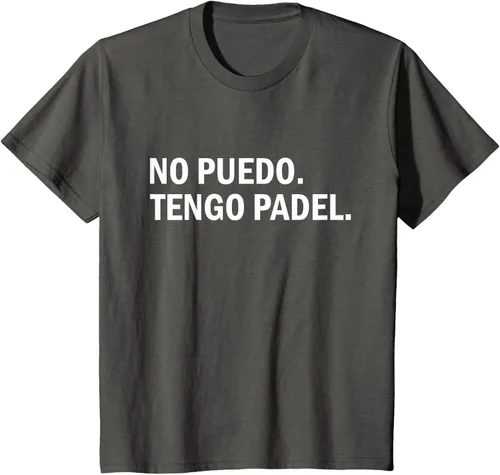 Vista 49 de Camiseta de jugador divertido No Puedo Tengo Padel Hobby