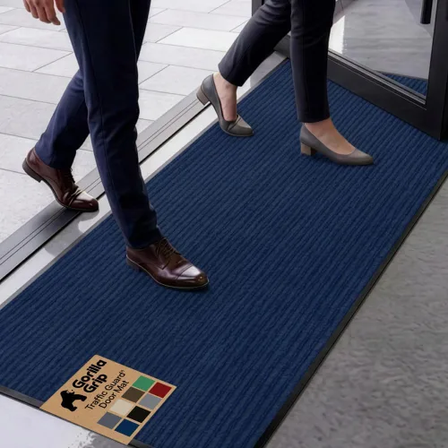 Vista 31 de GORILLA GRIP Traffic Guard - Tapete resistente para interiores y exteriores Negro