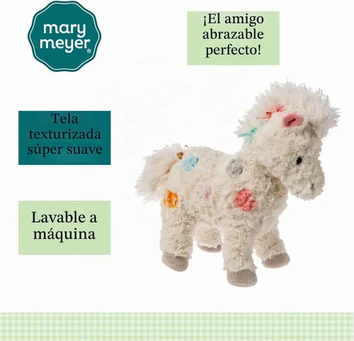 Vista 4 de Mary Meyer FabFuzz Calliope Pony - Juguete suave para amigos, de 1 mes a 200 meses