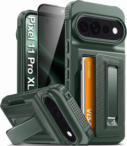 Vista 62 de Oneagle Funda tipo cartera para iPhone 17 Pro Max con tarjetero