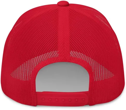 Vista 3 de Weed Trucker Hat Curvo Bill Mid Crown Marihuana Leaf Cannabis Gorra ajustable