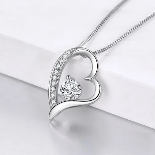 Vista 8 de A Mi Hermosa Hija - Collar De Amor Eterno - Ideas de regalo de cumpleaños para mujer, cajas de tarjetas en español