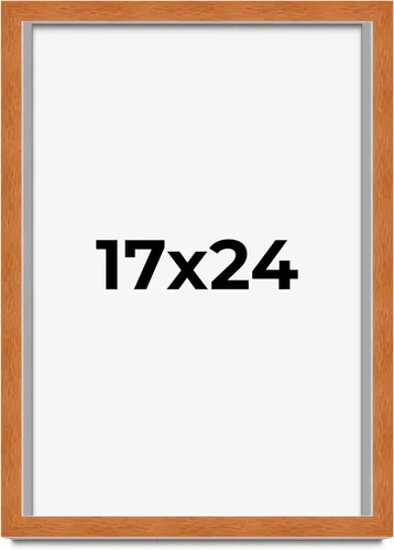 Vista 21 de Marco de 3 x 3 pulgadas de madera maciza de nuez y miel marrón con plexiglás acrílico UV, respaldo de tablero de espuma y accesorios para colgar
