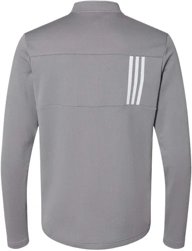 Vista 2 de adidas - Suéter de punto doble con cremallera de 3 rayas - A482