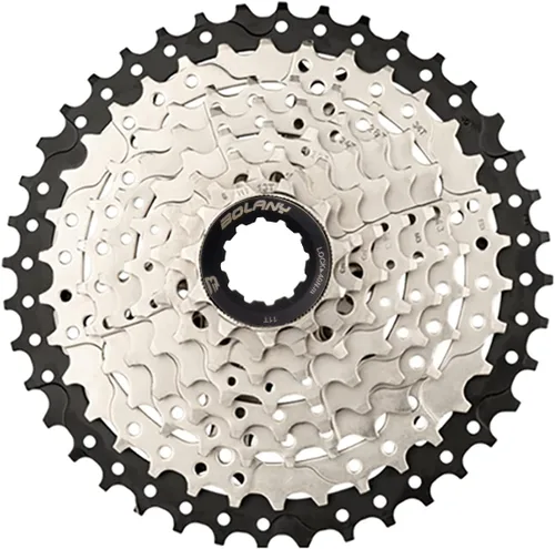 Vista 6 de BOLANY Cassette de 8/9/10 velocidades 11-25T/32T/36T/40T/42T/46T/50T apto para bicicleta MTB, bicicleta de carretera, casete ligero, compatible
