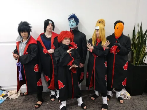 Vista 8 de Disfraz de ninja para niños, disfraz de Halloween, cosplay, uniforme largo, capa con accesorios