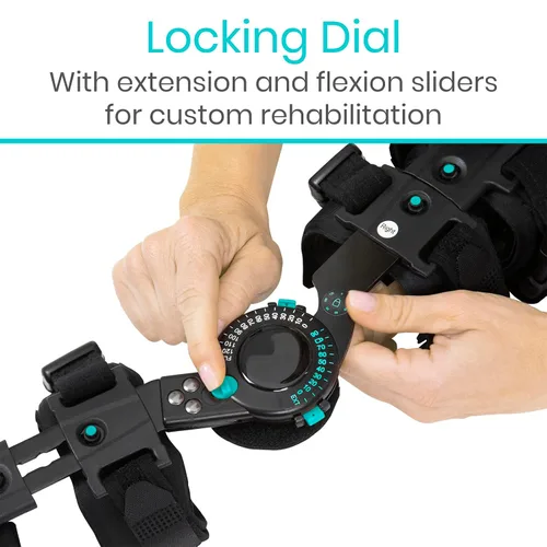 Vista 8 de Vive - Codera con bisagras (se ajusta a la derecha) - Eslinga de soporte de rango de movimiento Stabilizer for Dislocated Arm - ROM Adjustable