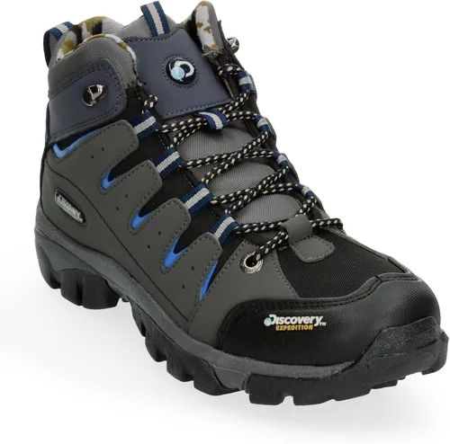 Vista 5 de Discovery EXPEDITION Botas Trekking Senderismo Hombre Blackwood 01952 Comodidad DuraderaSintéticoColor Gris