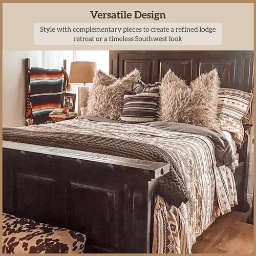 Vista 7 de Paseo Road Desert Sage - Juego de edredón tamaño individual, juego de ropa de cama rústico occidental de 2 piezas con funda de almohada, edredón