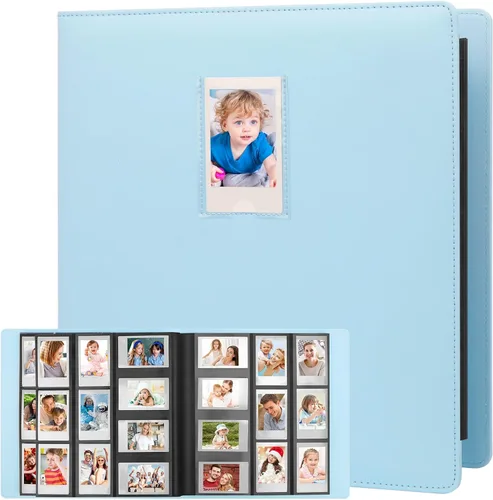 Vista 19 de Álbum de fotos de 256 bolsillos para Fujifilm Instax Mini LiPlay 11, 90, 70, 50S, 26, 25, 9, 8S, 8, 7S, cámara instantánea/mini impresora Link