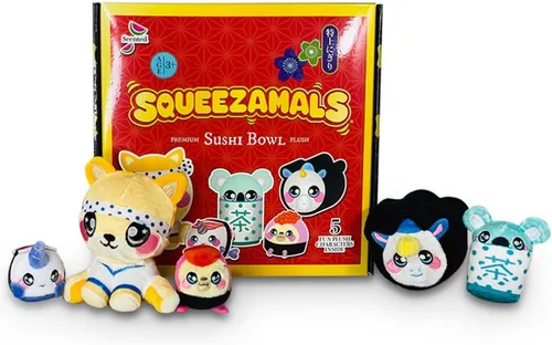 Vista 11 de Squeezamals Eenie Teenies 10pks con un personaje Eenie Teenie en cada uno! ¡Colecciona los 24 personajes de la Serie 2! Diversión en paquetes ciegos