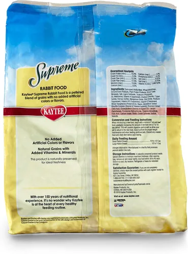 Vista 3 de Alimentos para conejo Kaytee Supreme , Verdes
