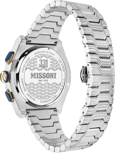 Vista 2 de Missoni Relojes para hombre de acero inoxidable MWY400520