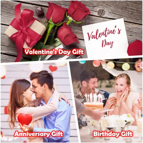 Vista 6 de BOPREINA 2 llaveros personalizados con foto para él y ella, grabado de imagen de doble cara, llavero a juego para parejas, regalo conmemorativo