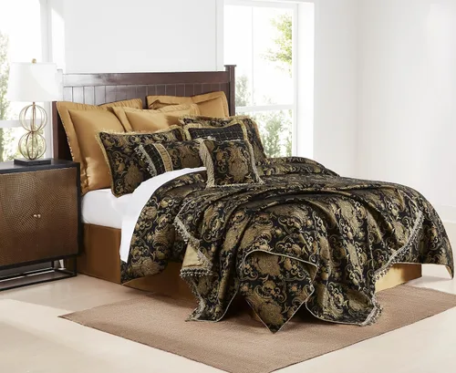 Vista 11 de Sherry Kline Funda de almohada de arte chino negro estándar (juego de 2)