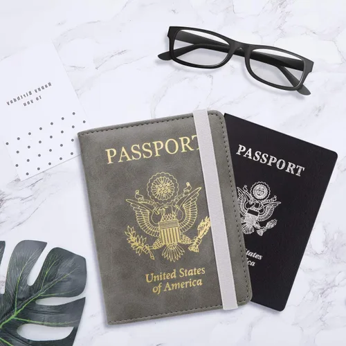 Vista 8 de Walnew RFID - Funda para pasaporte