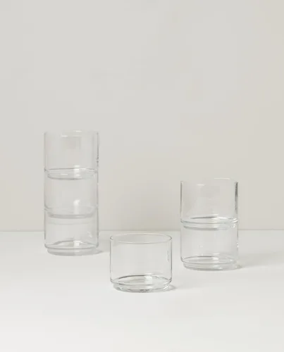 Vista 4 de Lenox Tuscany Classics - Vasos cortos apilables de 6 piezas