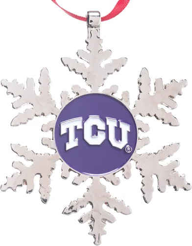 Vista 12 de Adorno navideño de copo de nieve de Alabama Crimson Tide