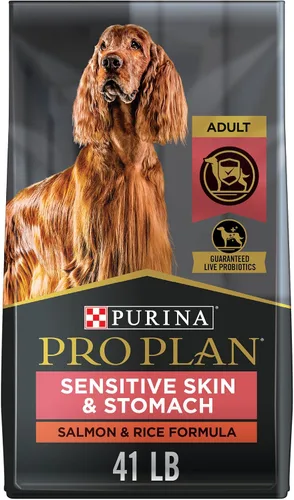 Vista 12 de Purina Pro Plan Piel sensible y alimentos para perros estomacales con probióticos para perros, salmón y fórmula de arroz - 30 lb. Bolsa otro