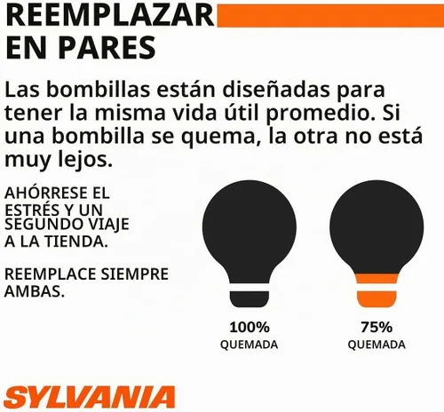 Vista 7 de Bombilla de LED ámbar 1156 (2 unidades), 3157, Ambar