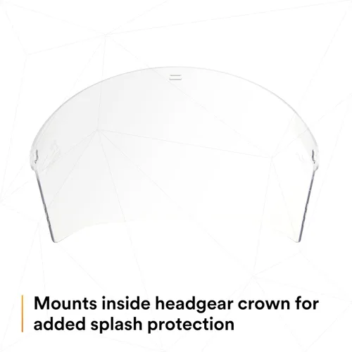 Vista 7 de 3M H8A Combinación de Arnés de Cabeza con Trinquete y Visera Protector Facial Transparente, Sistema Completo de Seguridad de Arnés de Cabeza