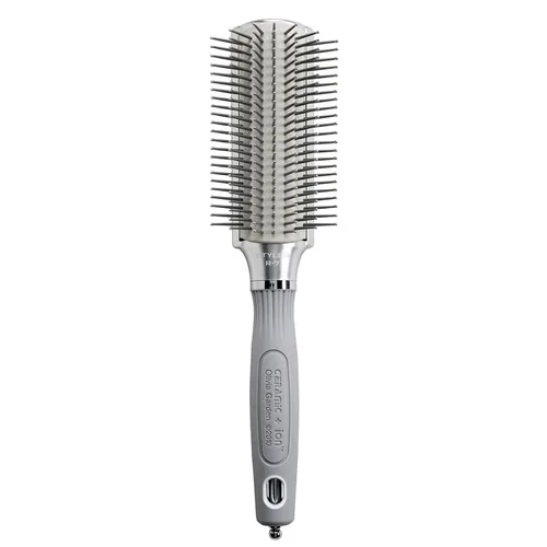 Vista 6 de Olivia Garden Cepillo de pelo Ceramic + Ion XL Pro Paddle Plateado
