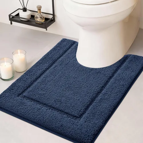 Vista 46 de IM HOME Tapetes de baño, felpa ultra suave, de microfibra esponjosa, absorbente, parte trasera antideslizante, lavable a máquina, tapetes para suelo