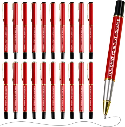 Vista 13 de ¡Haz tu marca con bolígrafos personalizados! Obtén bolígrafos personalizados con grabado de nombre a granel, perfectos para eventos, regalos o uso
