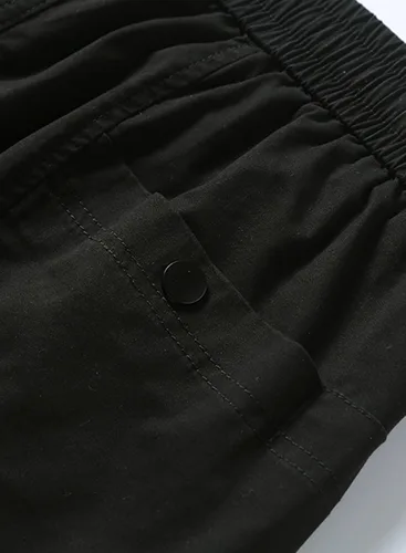 Vista 7 de JMIERR Pantalones deportivos casuales para hombre, con cordón elástico en la cintura con letras gráficas, para senderismo, al aire libre, pantalones