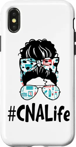 Vista 5 de Messy Bun CNA Life Squad - Carcasa para iPhone 17