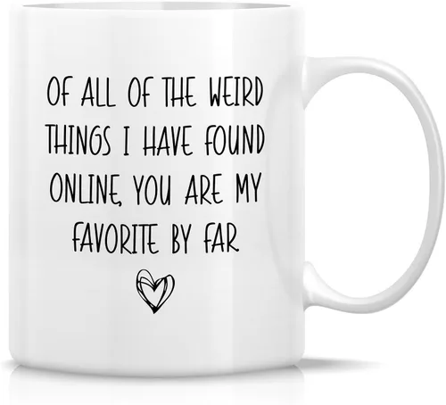 Vista 57 de Retreez Taza divertida – I Love You to The Moon & Back - Tazas de café de cerámica de 11 onzas – Divertido, sarcasmo, sarcástico, motivacional