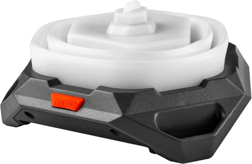 Vista 2 de NEBO Galileo - Linterna plegable de aire, 6 modos de luz, duradera, potente linterna con gancho para colgar para acampar y uso al aire libre, 500
