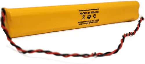 Vista 7 de (2 unidades) ELBB003 ELB-B003 BAT9.6V700 9.6v 900mAh Señal de salida Luz Batería ELB-B004 ELBB004 BBAT004 BBAT0044A BAA-96 BBAT0043A
