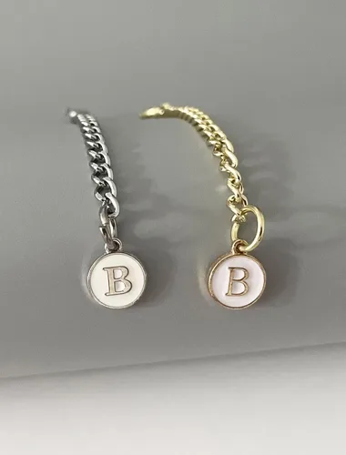Vista 4 de Tovly Stanley Cup - 2 piezas de accesorios de letras con nombre de identificación inicial con mango personalizado para vaso Stanley