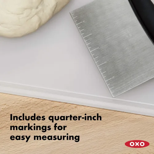 Vista 7 de OXO Good Grips - Cuchara mediana para galletas, color negro/plateado y OXO Good Grips de acero inoxidable, color plateado y negro