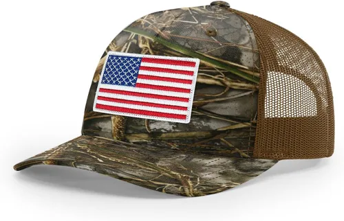 Vista 239 de Joe's USA Richardson 112 - Gorras de camionero con parche gráfico personalizado - Gorras estructuradas de cinco y seis paneles Richardson Premium