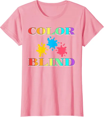 Vista 10 de Color Blind Camiseta Test Funny Glasses Visions
