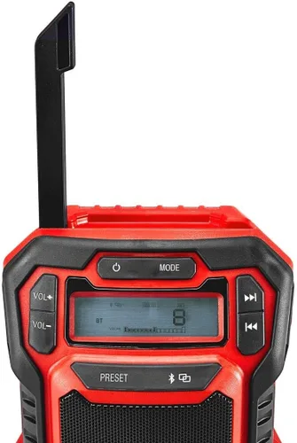 Vista 2 de Bauer 20v Litio-Ion inalámbrico radio compacta con Bluetooth – sólo herramienta