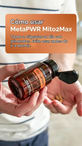 Vista 5 de doTERRA Suplemento Energético MetaPWR Mito2Max - 60 Cápsulas