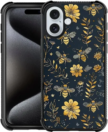 Vista 133 de Funda compatible con iPhone 8 Plus, diseño de oso de bosque otoñal, a prueba de golpes, antiarañazos, carcasa trasera de policarbonato duro