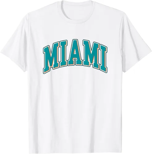 Vista 52 de Miami - Hometown Pride - Diseño retro - Camiseta clásica