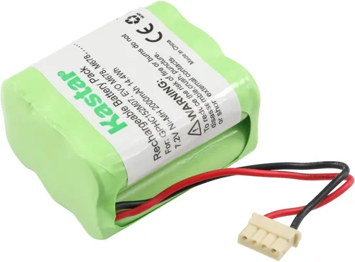 Vista 2 de Kastar GPHC152M07 Batería (1 paquete), Ni-MH 7.2V 2000mAh, repuesto para Dirt-Devil GPHC152M07, Mint 4200, M678, EVO M678