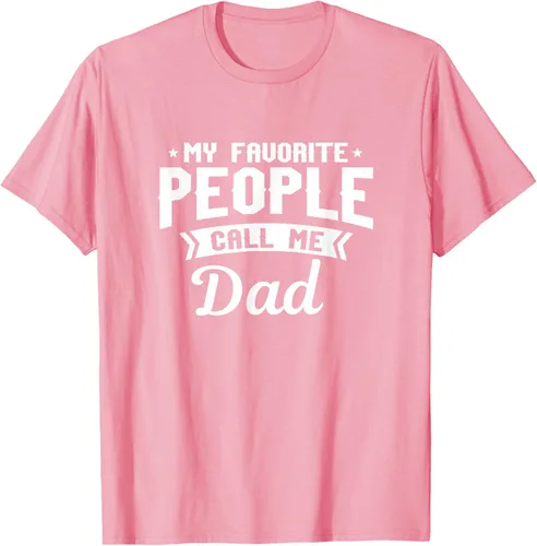 Vista 70 de My Favorite People Call Me Dad - Camiseta divertida, Negro, S
