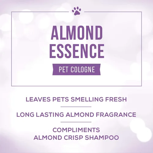 Vista 2 de Nature's Specialties Cologón para perros de 8 onzas – Colonia de esencia de almendra, aroma de almendras, listo para usar, spray de acabado +