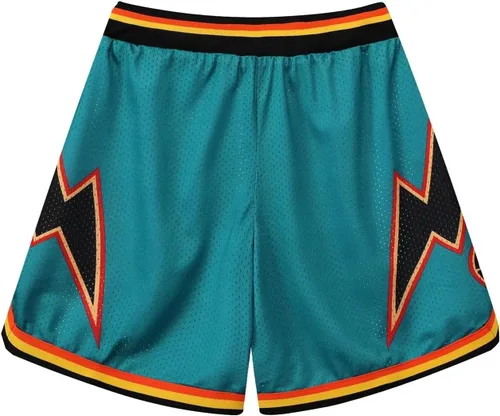 Vista 9 de BOOMLEMON Pantalones cortos de baloncesto para hombre, pantalones cortos de entrenamiento de gimnasio, pantalones cortos deportivos de malla