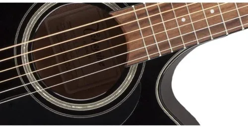 Vista 2 de Takamine GF30CE-BLK FXC Cutaway Guitarra Acústica-Eléctrica, Negro