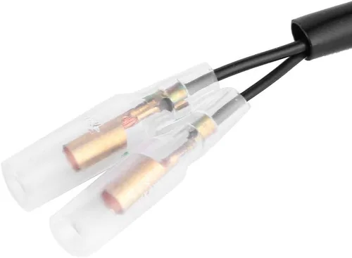 Vista 6 de Adaptador de cableado de giro, 7.5 in/7.5 pulgadas Adaptador de cableado de motocicleta Reemplazo de enchufe de 2 pines Conector de enchufe de cable