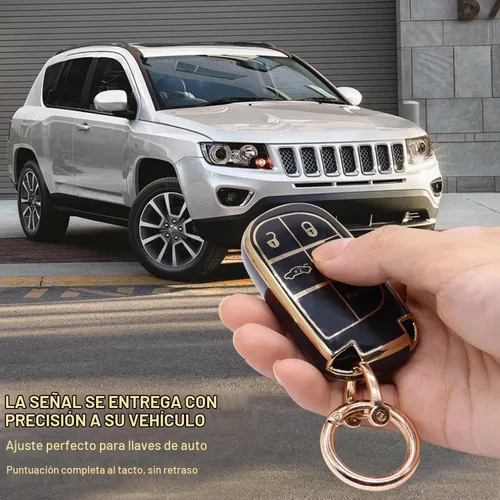 Vista 4 de Elegananccy para Funda de Llavero de Jeep, Negro